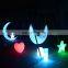 Swing led Chair twinkle star Shaped stool Courtyard Balcony Garden Indoor Outdoor Furniture Swing Hanging moon Chair