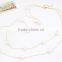 2015new women double pearl necklace jewelry Sweater chain
