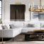 Custom Luxury Cannele Round Brass Led Industrial Chandelier Hanging Living Room Restaurant Bedroom Hotel Lighting Decoration