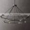 Hengzhi Custom Villa K9 Glass Chandelier Globular Led Celling Light 60
