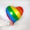 Hei?e Regenbogen-Herz-Ballon Gay Pride Love Is Love Folienballons Regenbogen LGBT Pride Month Ballons Pride Parade Gay Party Utensilien