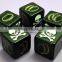 High quality plastic dice for board game