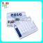 2016 design spiral binding wall calendar