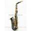 MAS-706 Black nickel golden key Alto saxophone from China manufacturer