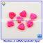 op55 synthetic 10mm opal heart shape with full drilled for Valentine's Day