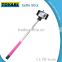 Selfie Stick with built-in Remote Shutter with Adjustable Phone Holder for smartphone and camera