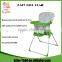 Manufacturer High Quality EN14988 Certificate Simple Design Comfortable Safety Small Baby High Chair