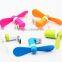 Useful Gift 5v eletronic mini fan usb for iphone/power bank