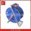 Multi electric retractable cable reel,mini/small cable reel british 13A/15A socket