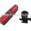 Red And Black Bicycle Light With Warning Function