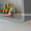 wooden wall cube shelf round corner for home decoration