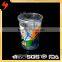 Top Rated Cup type OEM Clear Disposable PP Plastic 8oz/250ml Sealable Softdrink Cup