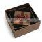 Logo printed small white cardboard gift box