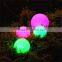 waterproof floating pool led ball glow led floating lighted ball