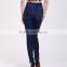 Washed Blue Pant Jeans Wholesale China 2016 High Waisted Jeans Women