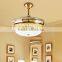 elegant European style ceiling fan light