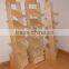 wooden bread display