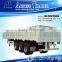 China manufacturer 3 axle 60tons curtain side wall semi trailer for grain transport for sale