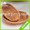 New Style Very Large Flat Wicker Basket Tray Very Popular in American Market