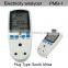 Digital Power Energy Meter Socket South Africa Plug