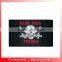 170T polyester flag, 90*150cm funny flag,Pirate flag with red bandana