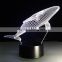 Humpback Whale Color Changing 3D Led Table Light