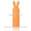 newest 10 Speeds Rabbit Shape Sex Bullet Vibrator,One button controller Sex Toy for Female