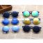 Vintage Steampunk Sunglasses Round Designer Steam Punk Metal Coating Lenses Women Sunglasses Men Retro Circle Sun glasses CC5061