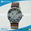 Fashion waterproof resistant pu leather classic quartz watch