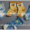 Cute baby knitted anti slip socks little bee cotton socks soft floor socks