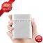 5V/1A 2.1A dual usb output alloy metal portable charger 7800mah power bank