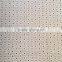 Popular embroidery lace plain white cotton fabric