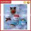 V-496 cute christmas decoration hanging animal toy ornament gift handmade knitted christmas tree ornaments
