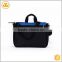 Classic big capacity oxford blue shoulder handle long adjustable strap book school bag