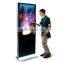 55 Inch Floor Standing Windows System Touch Screen LCD Advertising Player