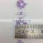 garment accessories sewing craft beautiful hook flower violet lace trim