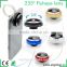 Circle clamp clip 235 degree super fisheye lens wide camera lens for iPhone 6s plus samsung galaxy s6 htc one m9 m8 huawei P8