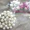 fancy wedding table pearl beaded flower rattan napkin ring