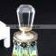 metal lipping perfume bottle with flower cap