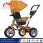 Colorful new model children tricycle two seat / baby stroller tricycle / kids double seat tricycle