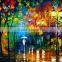 FLY outdoor advertising eco solvent digital printing canvas painting