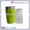 800ml Boston shaker/shaker/cocktail shaker with green PVC wrap