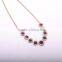 S>>>>Created Crystal Flower Pendants Necklace 2015 Fashion Jewelry Women Accessories/