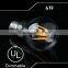 Professional manufacturer A19 vintage edison UL cob dimmable filament led bulb ul listed