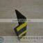 800mm round EVA colorful high visibility corner guard /Black good quality Round Angle EVA plastic corner protector for garage
