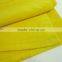 Yellow cotton velour towel