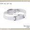 Noproblem P036 Germanium Hygienic Friendship Energy Stainless Steel Bracelet Elastic Jewelry