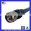 1/2"superflex jumper cable 0.5m, DIN male right angle to N male