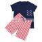 Baby boy clothing sets patriotic two pieces toddler boy clothes set children summer clothing sets