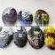 Home Decorative Hand Painted Sculptures Custom Made Hand-drawn Patterns on Pebble Stone